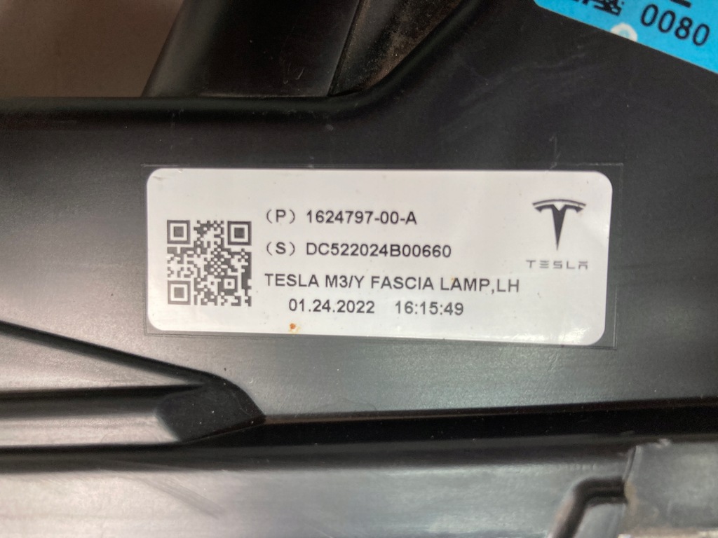 фото №7, Протитуманна фара лівий передній led drl tesla model 3 lift y
