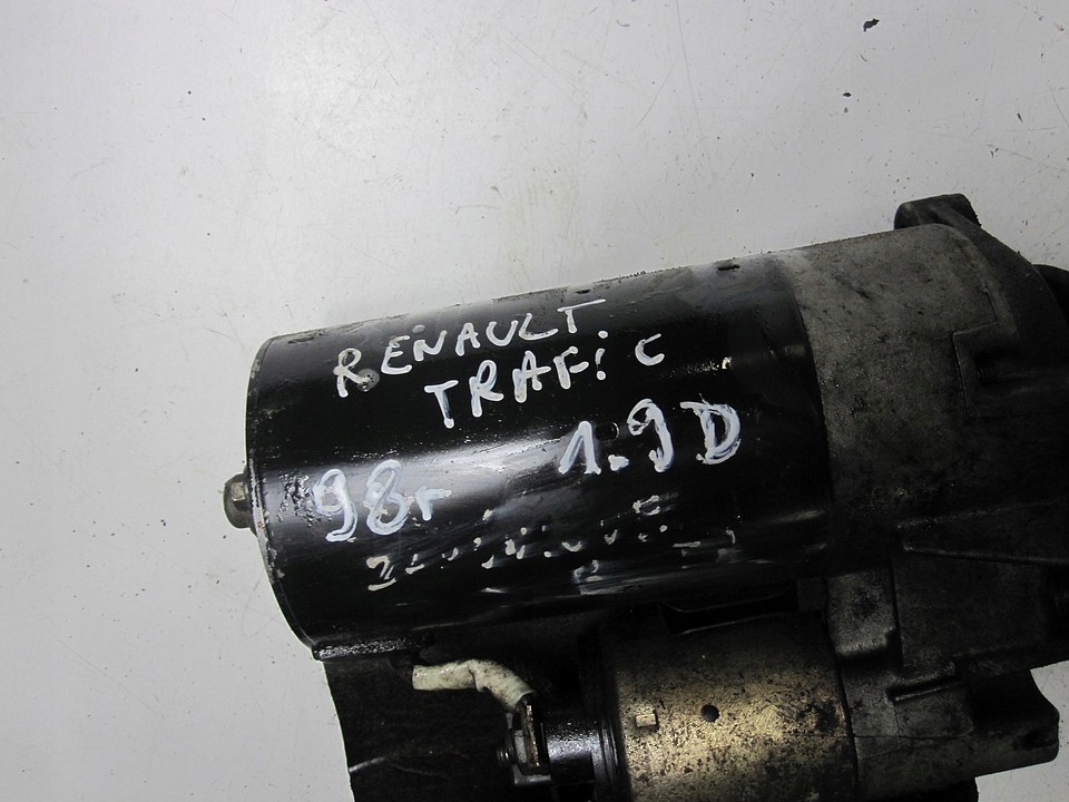 фото №2, Стартер renault trafic 1.9d 98r