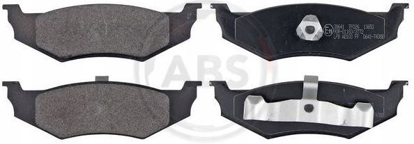 фото №1, Гальмівні колодки ham. dodge neon ii 99- 2.0 16v задня