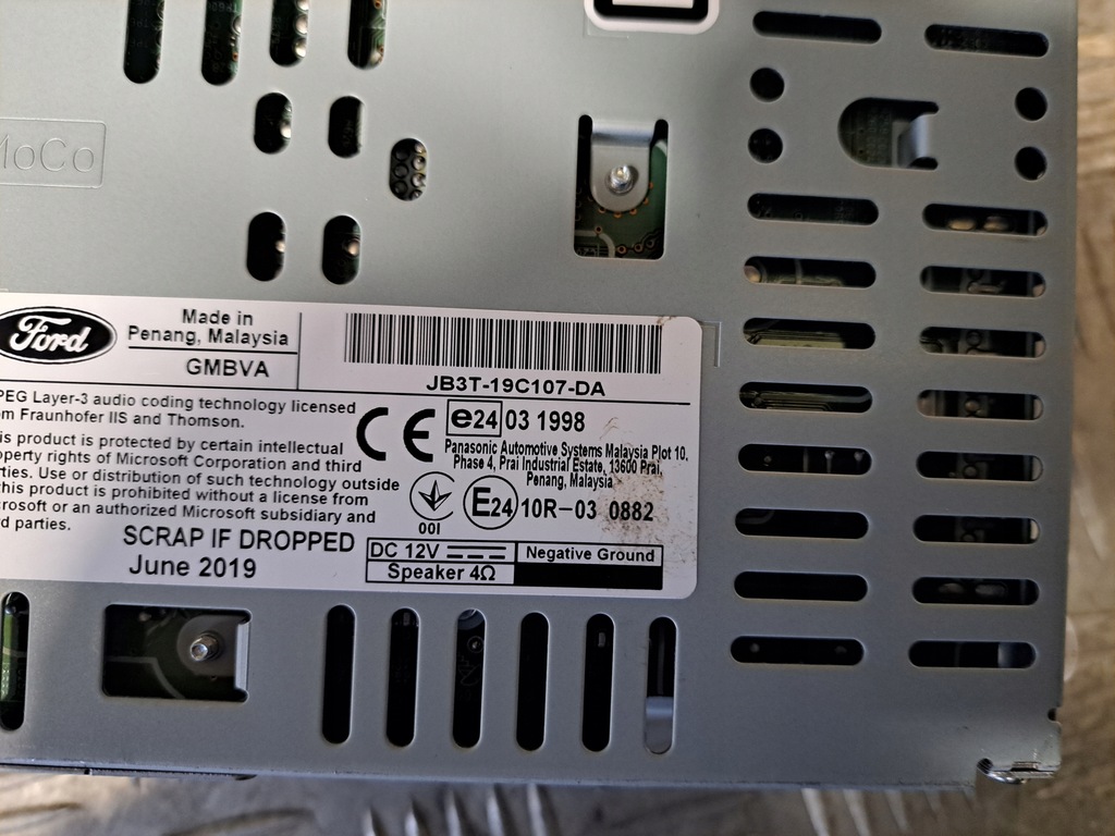 фото №11, Ranger 3 2019 rok радио навигация sync3 jb3t-14g370-maf