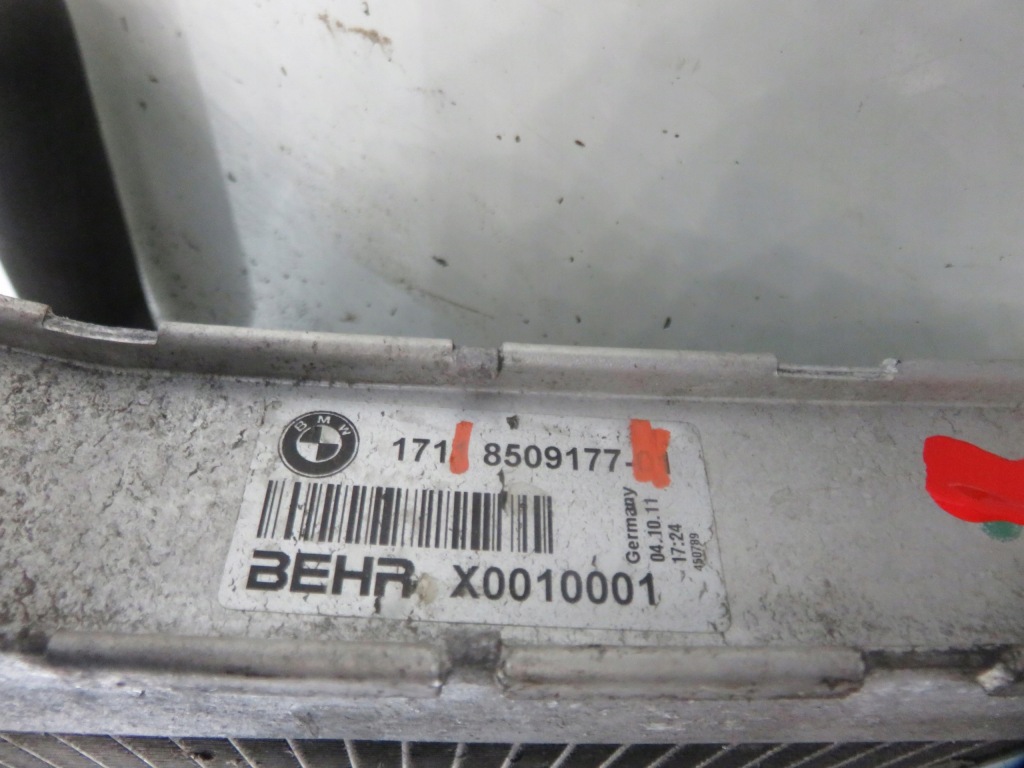 Купить Радиатор воды bmw 5 f10 520 d 8509177