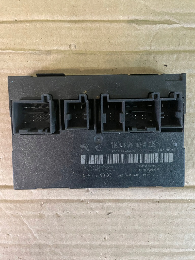 фото №1, Модуль комфорта vw seat skoda 1k0959433ak