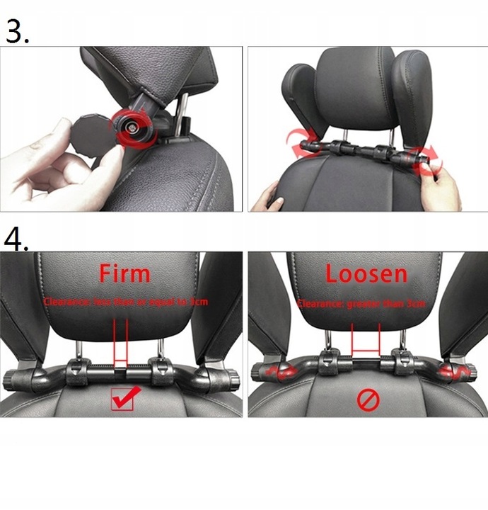 фото №11, Подголовник do samochodu-black