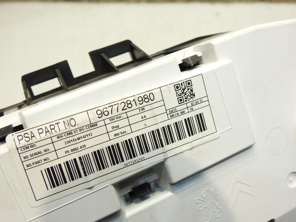 Счетчик citroen c5 iii x7 1.6 thp 9677281980 с Разборки