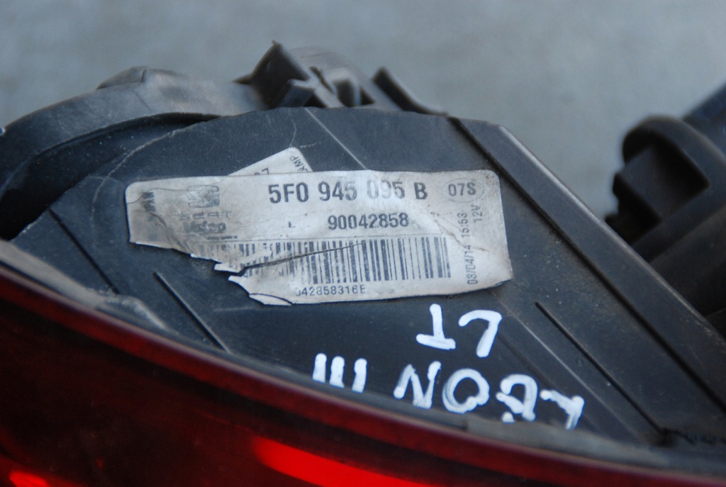 фото №5, Лампа задняя задняя левая seat leon iii 3 lift 5d htb