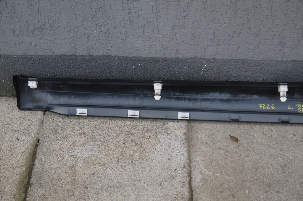 фото №10, Mercedes-benz оригінальний номер a1696101908 молдинг поріг накладка