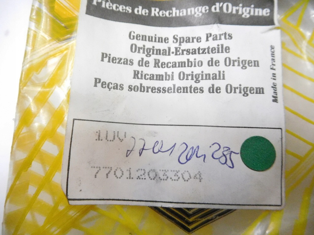 фото №6, Втулка подголовник сиденье renault kangoo master оригинальный номер 7701203304