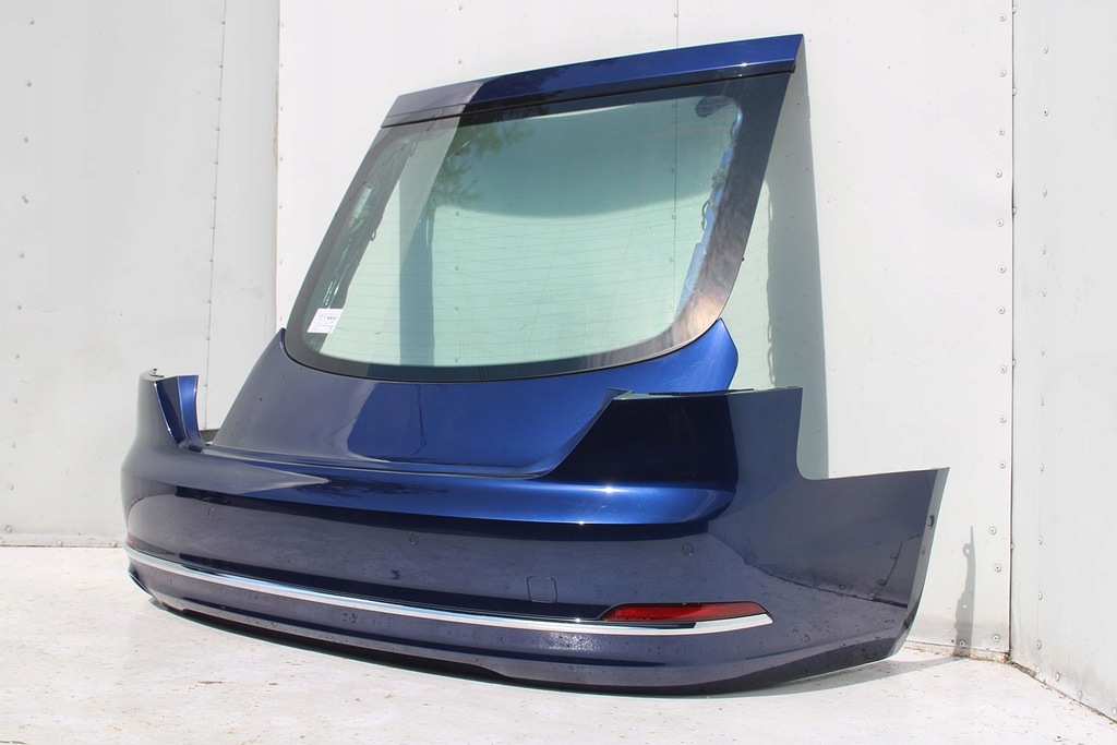 фото №11, Audi a5 sportback задняя бампер задний + крышка багажника багажника 8w f5 цвет 2g2d