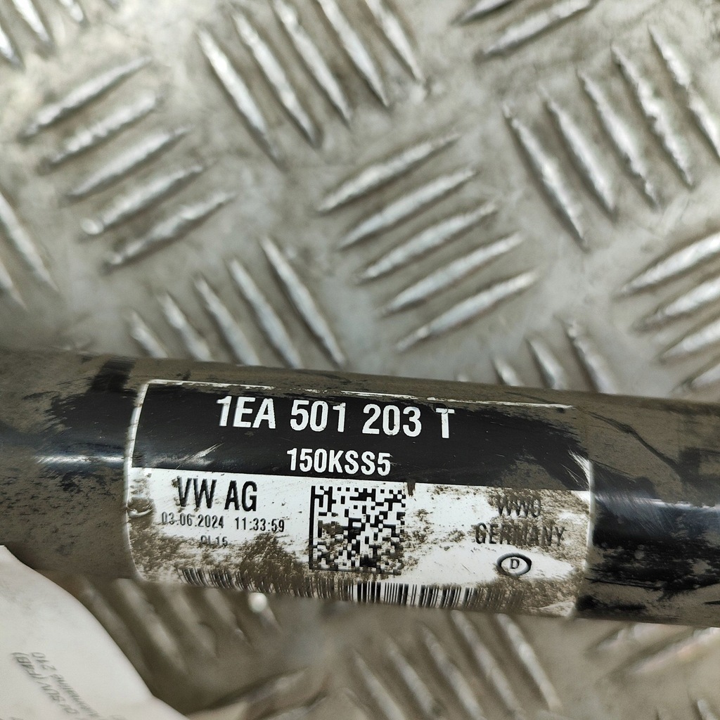 фото №7, Audi q4 sportback e-tron 2024 левая сторона приводной вал задняя