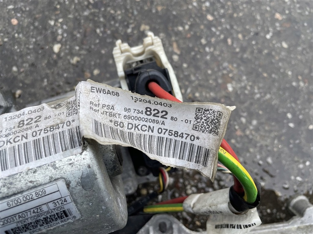 фото №9, Трансмісія кермова рейка рульова citroen c3 picasso lift 08-17r 13r