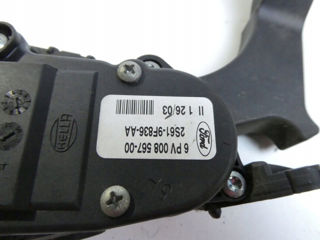 фото №3, Педаль газу потенціометр mazda 2 ford fiesta 2s61-9f836-aa