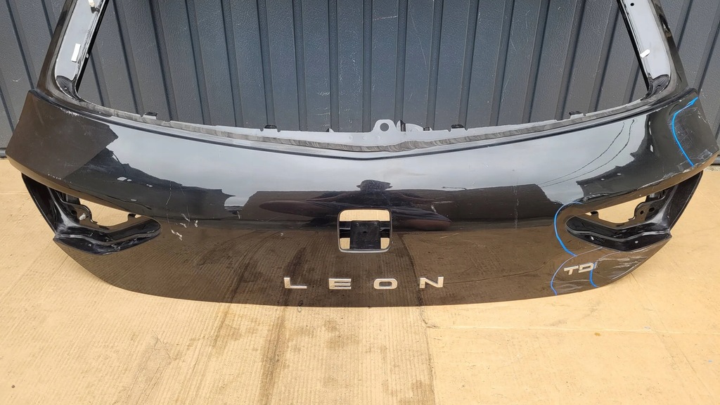 фото №8, Seat leon iii 12- крышка багажника багажника задняя задняя fv