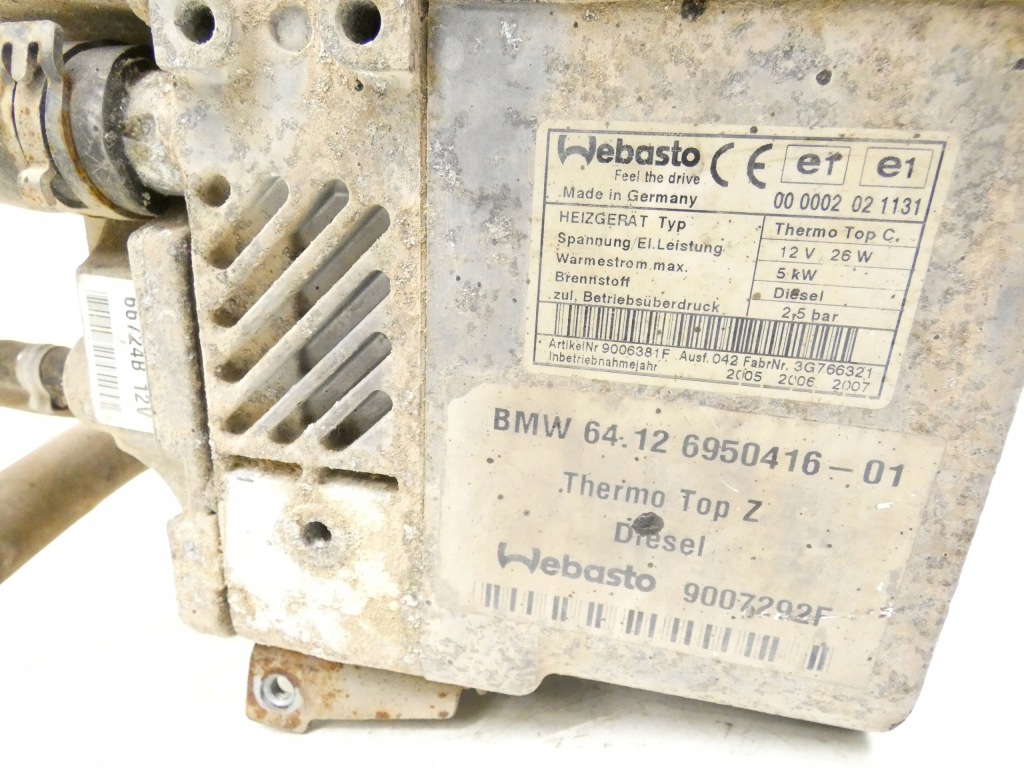 фото №4, Bmw e65 e66 3.0d webasto дизель + помпа