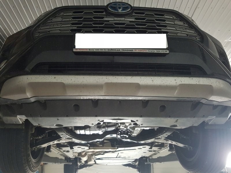 фото №12, Набір сталевих захист: двигун + коробка передач передач + радіатор + диференціал