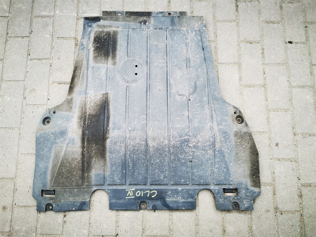 фото №1, Renault clio iv плита защита pod двигатель демонтаж