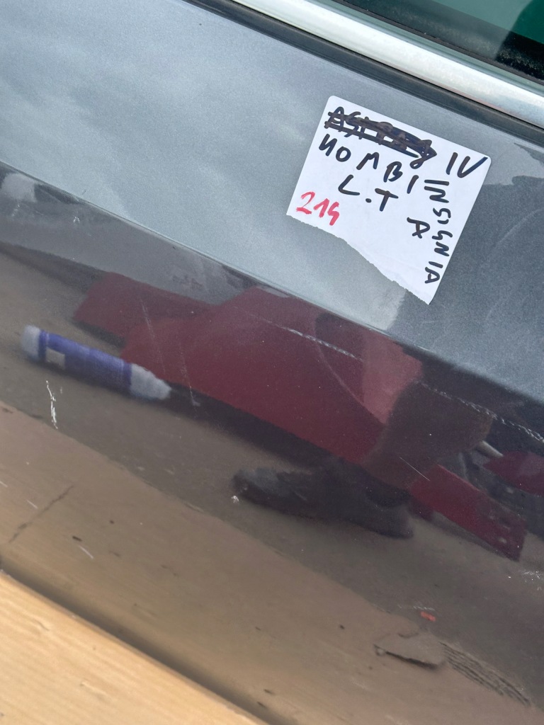 фото №7, Двері ліва задня лівий opel insignia a kombi задні