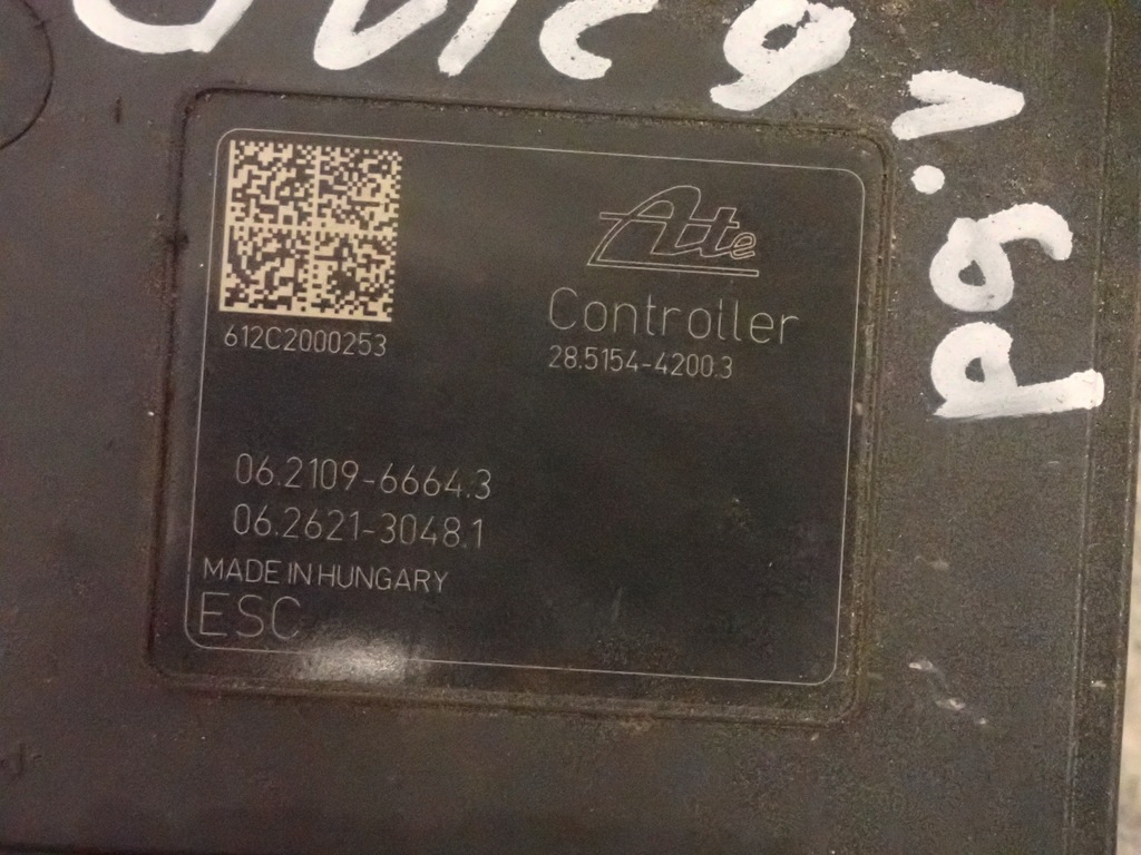 фото №6, Honda civic 9 ix 1.6 дизель 12- насос abs блок управления 06.2109-6664.3