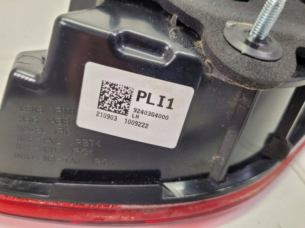 фото №9, Лампа задняя w крышка левая сторона hyundai i30 pd 2020 92403g4000