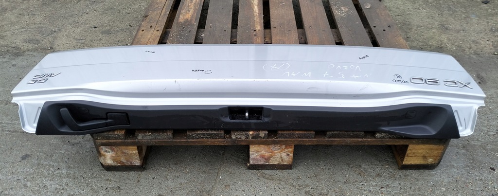 фото №9, Кришка багажника задня борт volvo xc90 i lift срібляста 2007-2014 оригінал