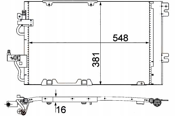 фото №1, Hella конденсатор радиатор кондиционера []