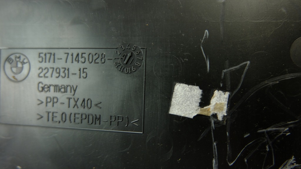 фото №9, Bmw 7 e65 підсилювач передній панель фари правий перед