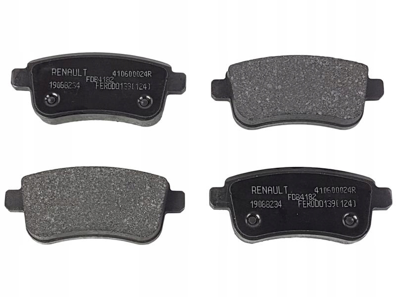 фото №2, Оригінальний номер renault гальмівні колодки гальмівні задня renault fluence