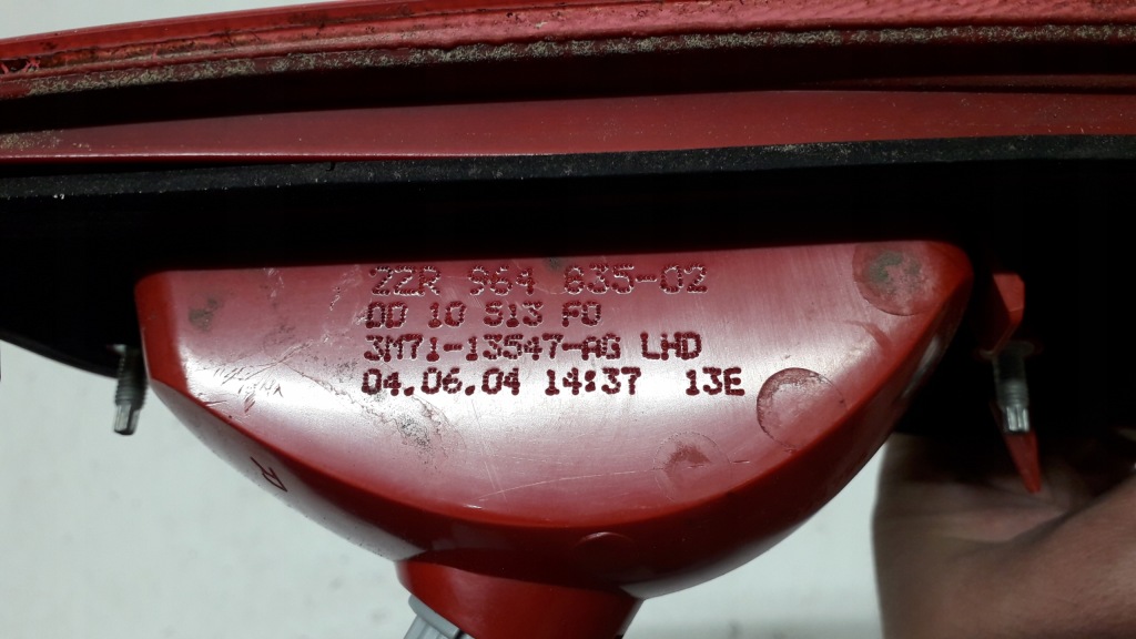 фото №3, Mazda 2 02- лампа правая задняя w крышка cała