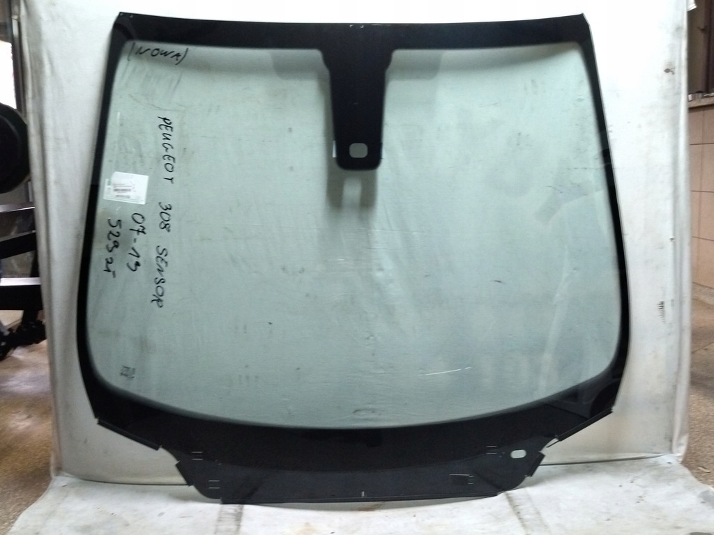 фото №1, Скло передня peugeot 308 2007-2013 датчик