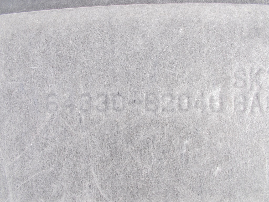 фото №7, Полка багажника задняя задняя daihatsu trevis