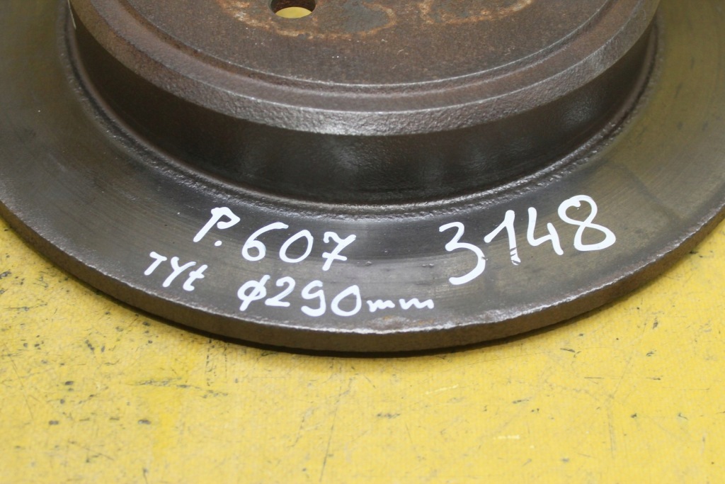 фото №8, Диск тормозная задняя peugeot 607 290mm