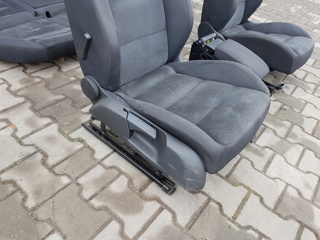 фото №8, Vw golf 6 vi 5k 08-13r hb сиденья alcantara заднее сиденье 5d