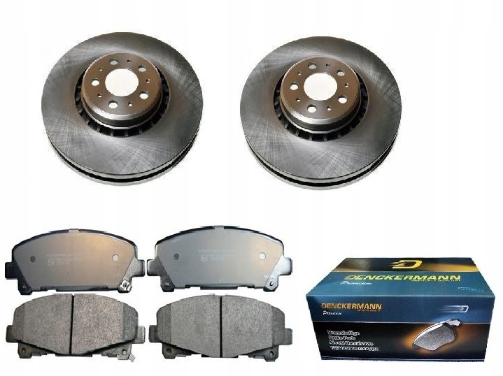 фото №1, Тормозные диски тормозные колодки honda accord 2008- перед 320mm