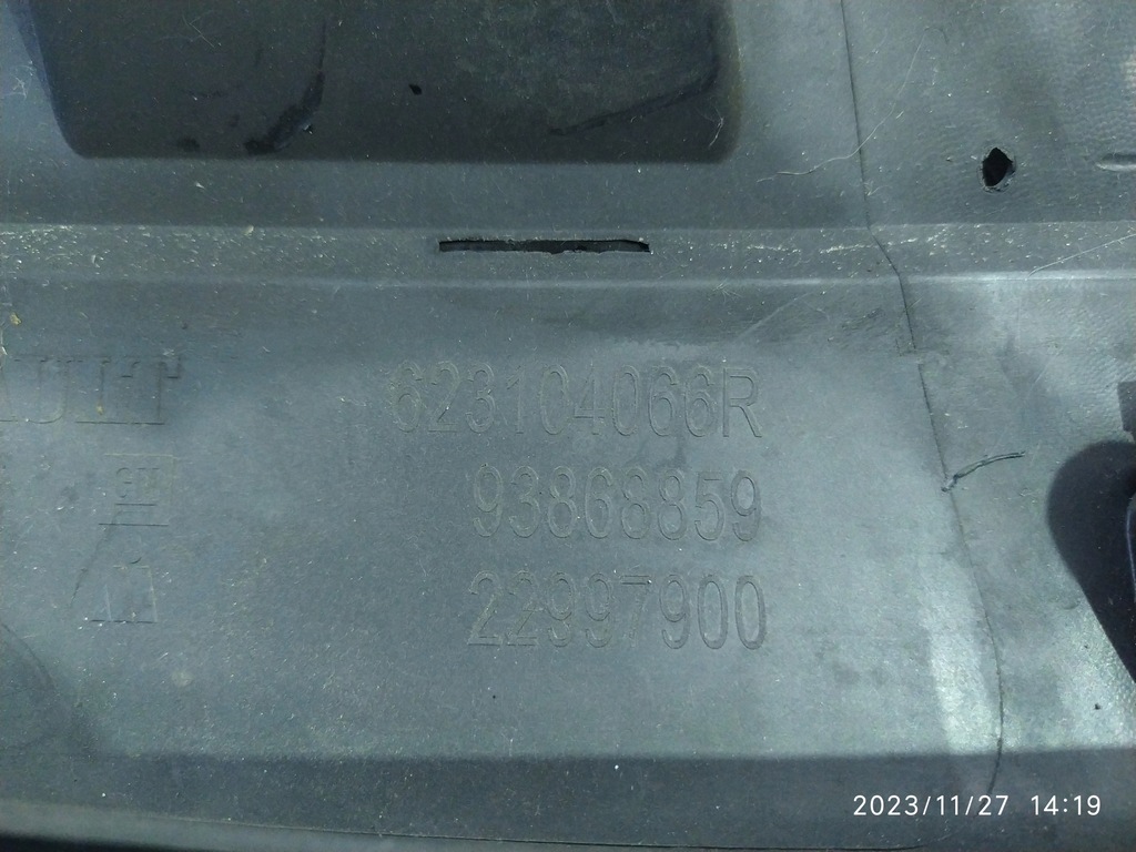 фото №10, Решётка радиатора решётка радиатора opel vivaro b 623104066r