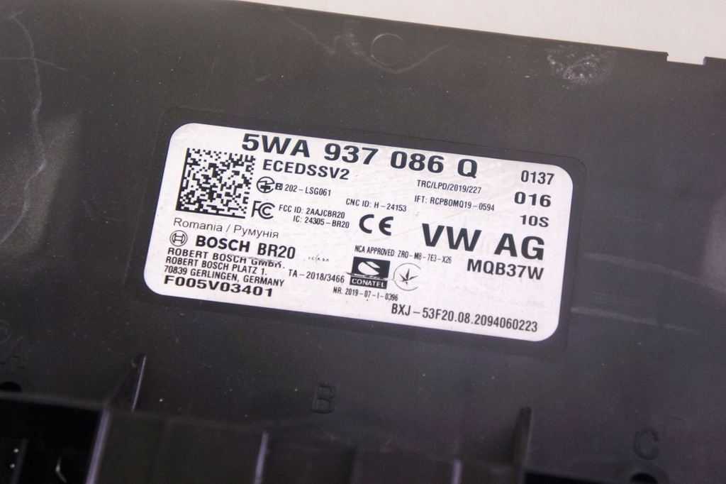 фото №5, Pm248 skoda octavia iv модуль комфорту 5wa937086q