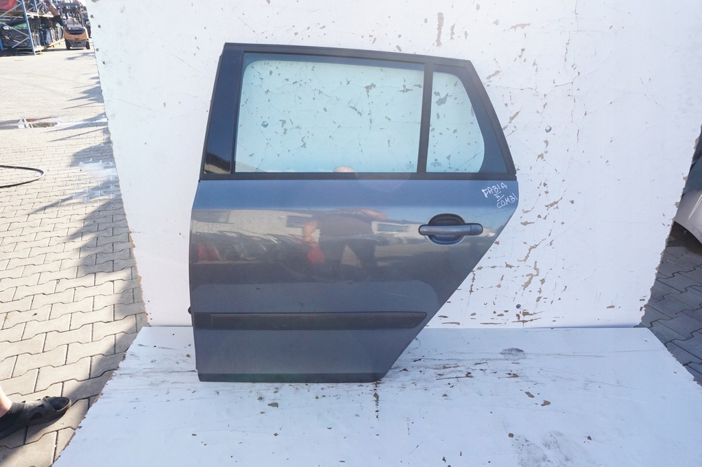 фото №1, Дверь левый задняя skoda fabia 2 ii kombi