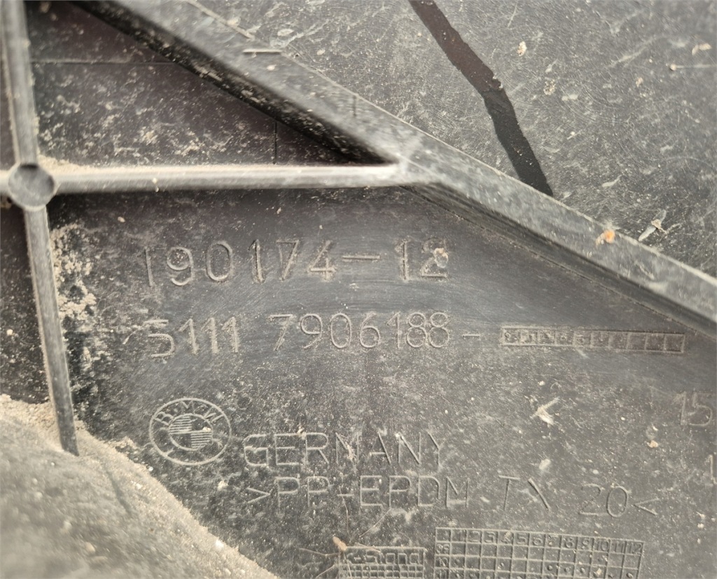 Bmw 5 f10 f11 m-pakiet бампер перед версия без противотуманных фар Доставка