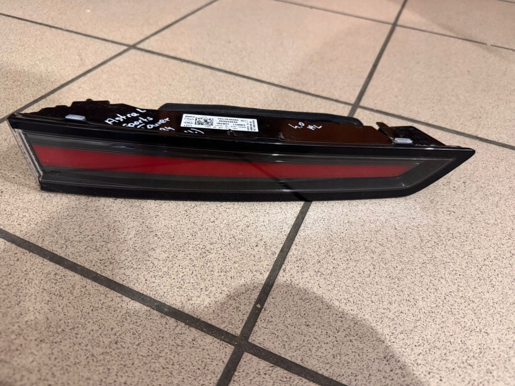 фото №1, Лампа задняя левая opel astra l vi sports tourer 9857838680