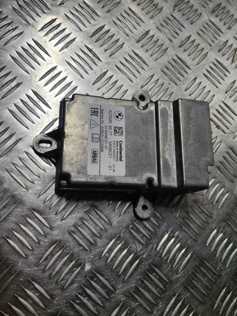 фото №1, Модуль блок управления датчик подушка безопасности bmw seria g 5a58c21