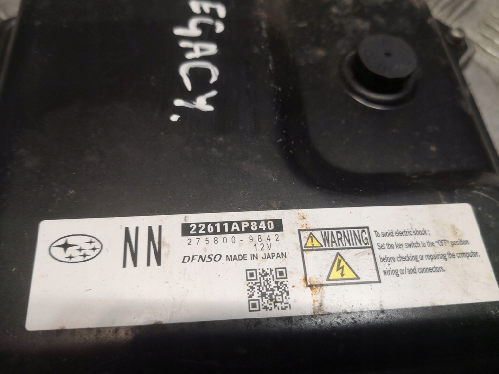 фото №4, Subaru legacy блок керування / модуль ecu