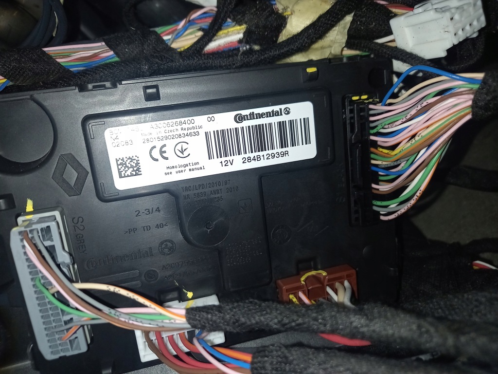 Купить Renault express ii модуль bcm 284b12939r