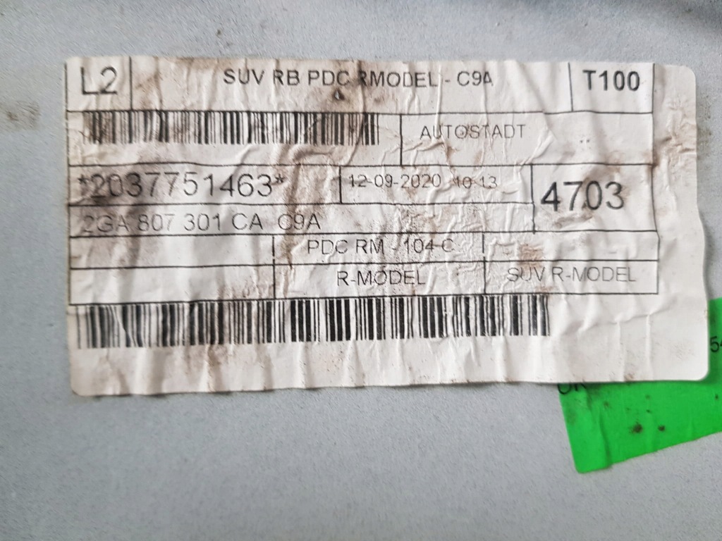 фото №8, Vw t-roc r бампер задня задній pod pdc колір lc9a 2ga807568h 2ga807301ca