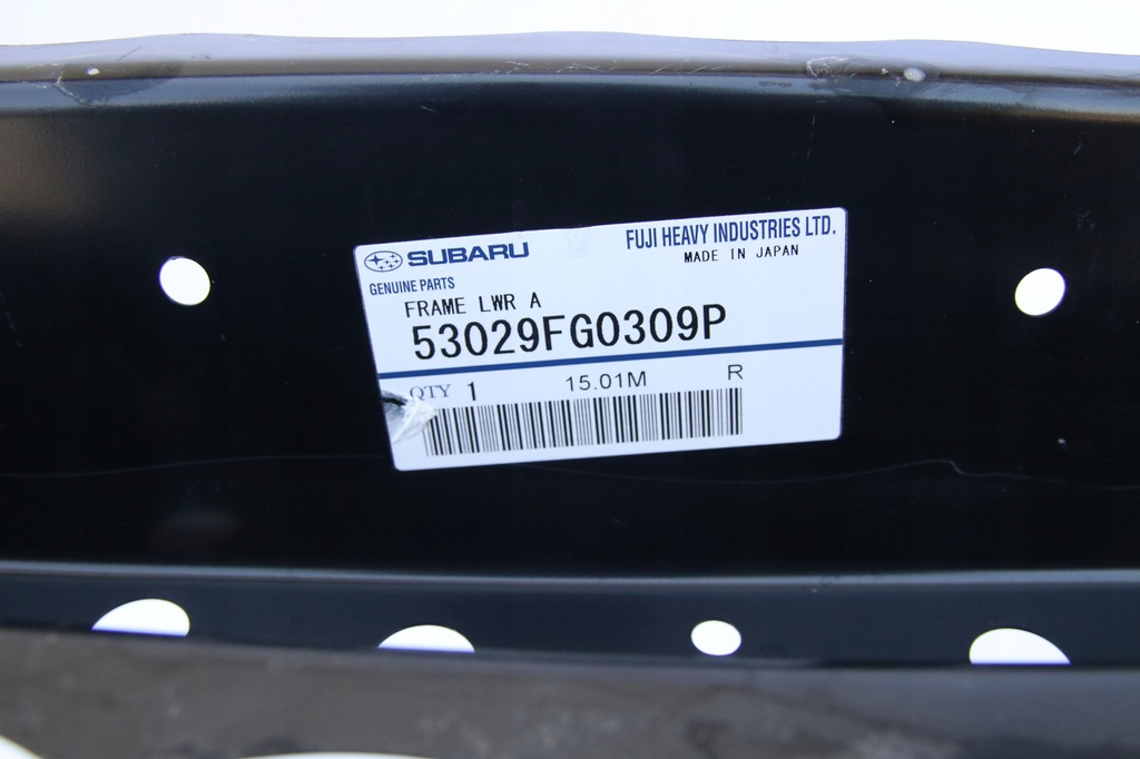 фото №10, Усилитель нижние поперечина передний subaru impreza 2008-2014 forester 08-2013