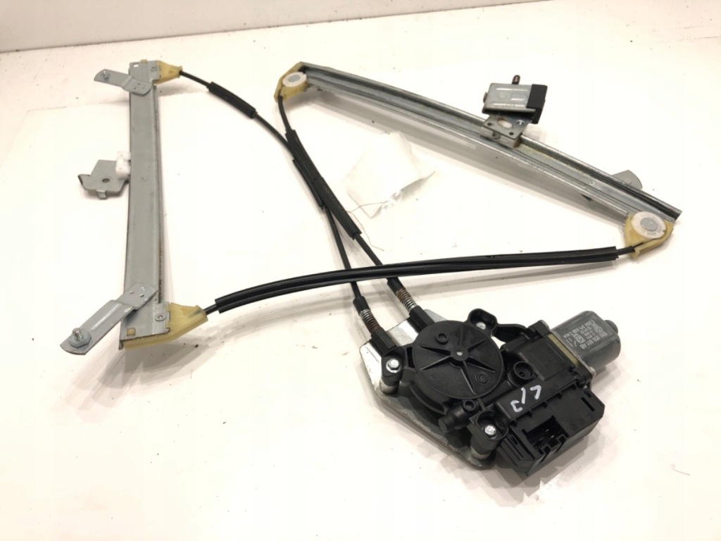 фото №1, Підйомник скло лівий перед vw polo v 6r0959801ab хетчбек механізм