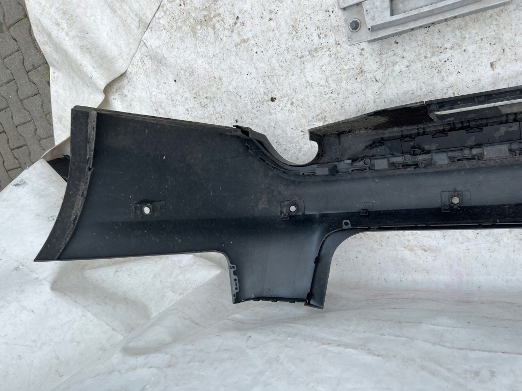 Бампер задні audi a6 4g9 s-line універсал 11-14 2 труби Оригінал