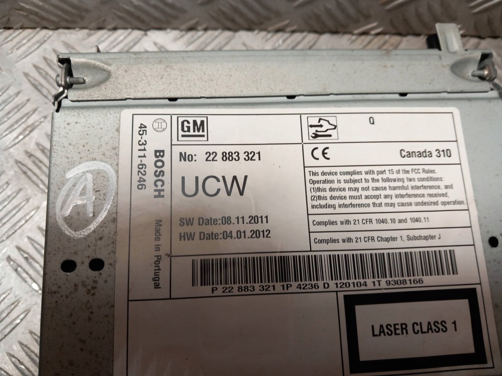 фото №7, Opel insignia a радио навигация считыватель cd 22883321