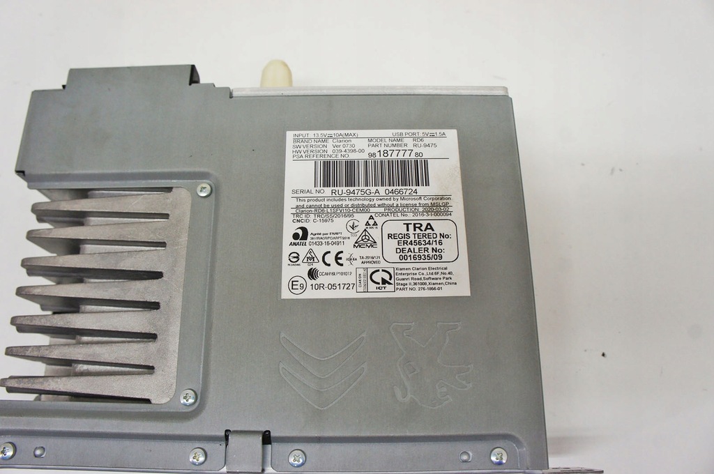 фото №5, Nl141 toyota proace city радіо 9818777780