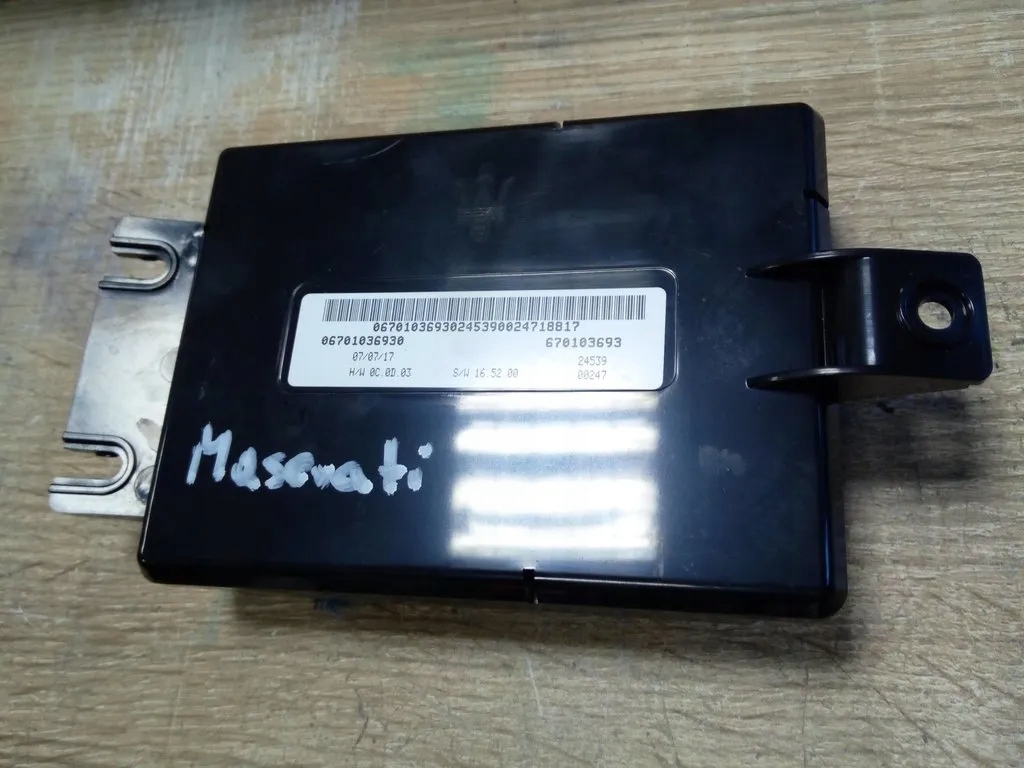 фото №1, Модуль блок керування кондиціонер maserati ghibli oryg.
