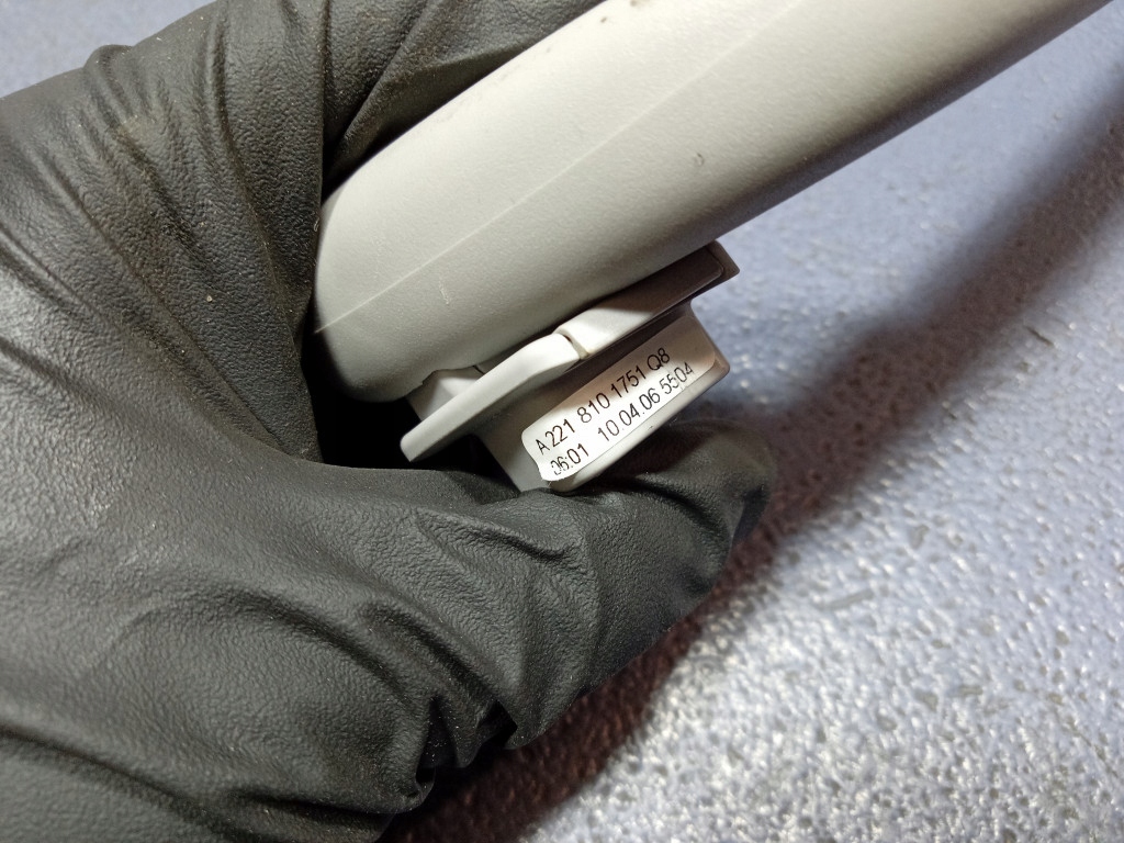 фото №5, Mercedes s klasa w221 тримачі ручки стельовий 4 szt