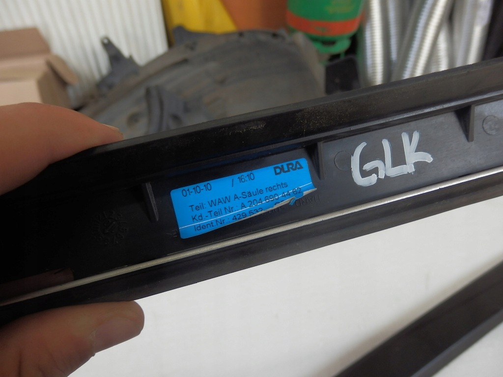 фото №9, Mercedes glk молдинг прокладка скло ліва права