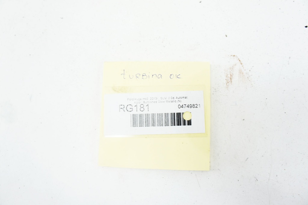 Rg181 ford kuga mk2 ii 2.0d турбонагнітач gtb1449uz 9677063780 в Україні